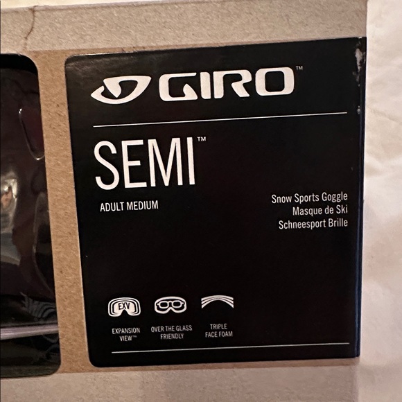 Copy New Semi by Giro Snow Sports Goggle Adult Medium - Picture 8 of 10